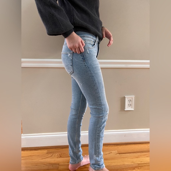 Used zara skinny jeans size 4 - Picture 1 of 10